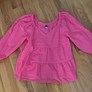 Old Navy Pink Top size small (tall)